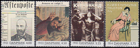 Danmark AFA 1235 - 38<br>Postfrisk